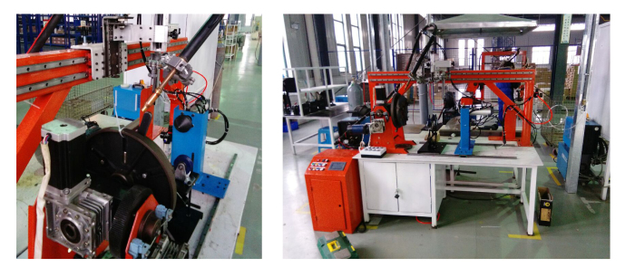 上弘自動焊接變位機用于汽車制造行業